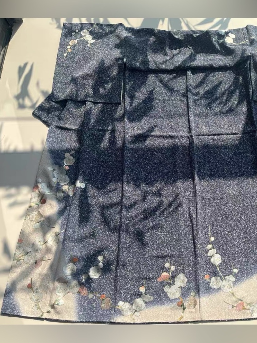 100% Japanese Silk New Kimono or Craft Material